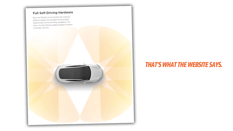 Illustration for article titled Consumer Group Says Tesla's Autopilot Is 'Deceptive,' Calls For Investigation